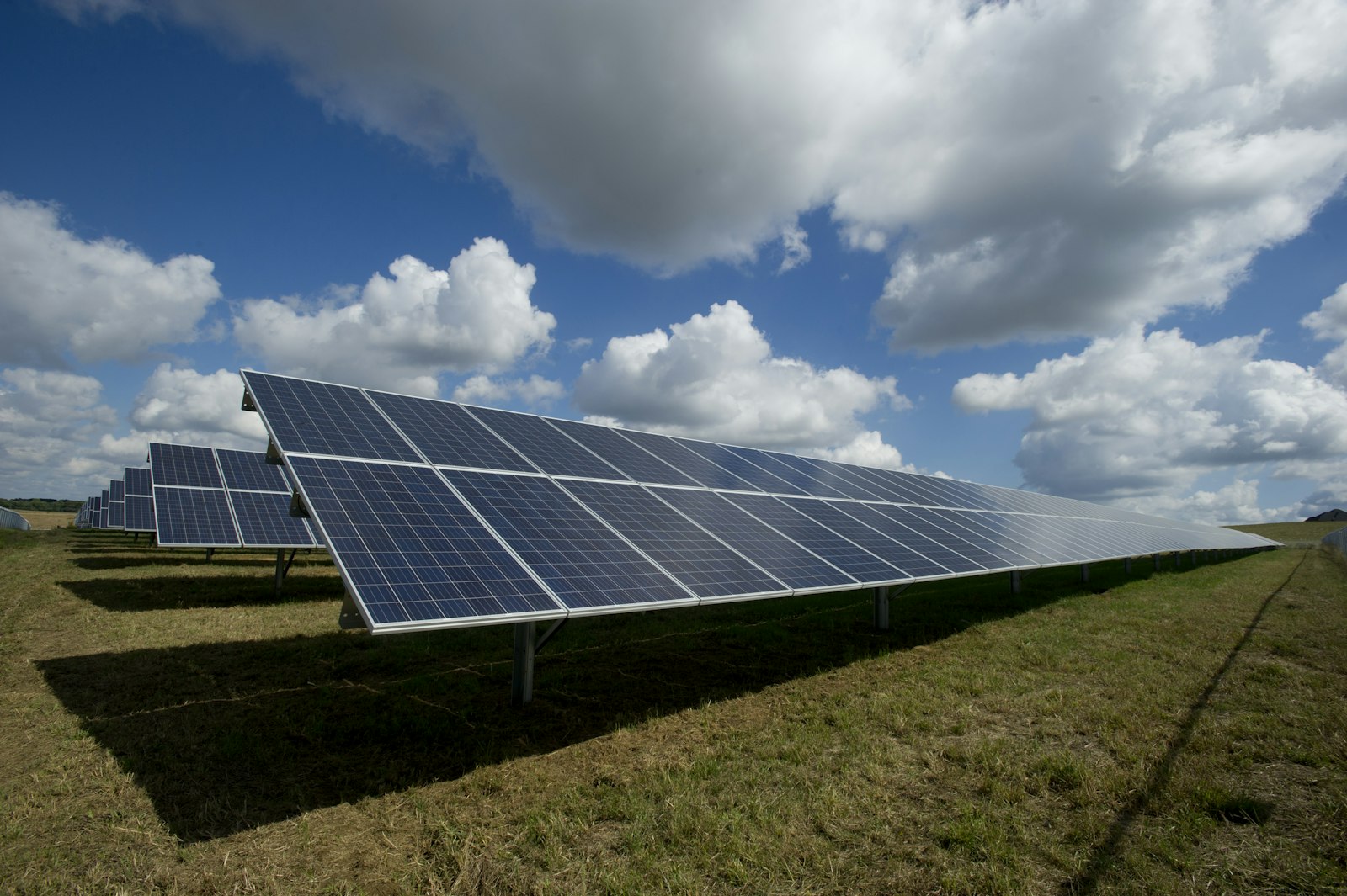 Ground-mount solar farm